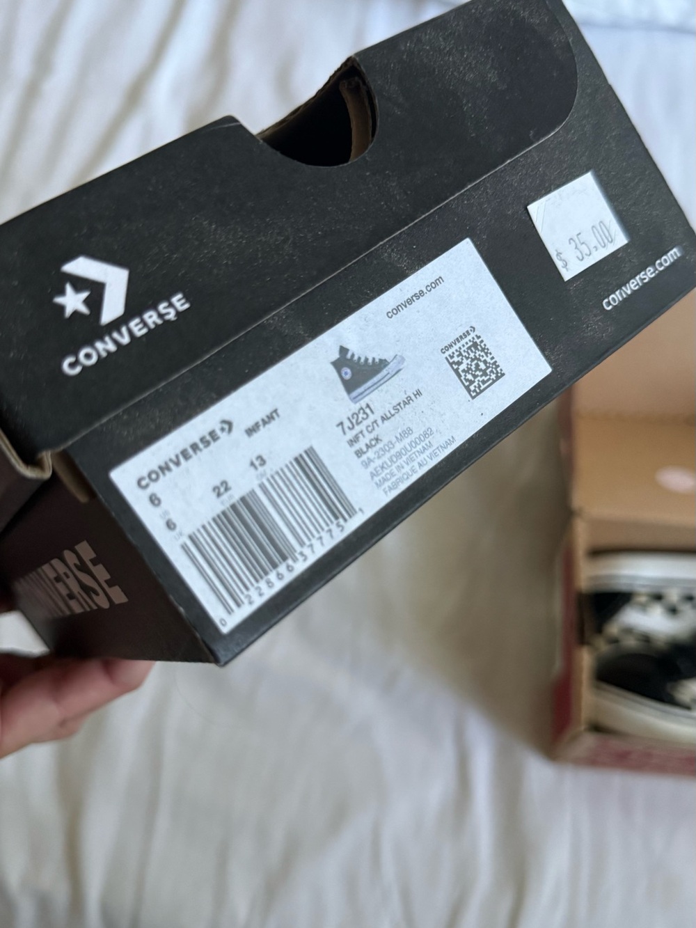 BUNDLE DEAL Toddler Vans & Converse Chucks - Picture 8 of 9